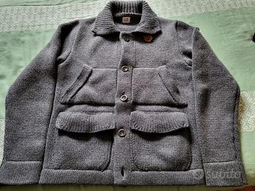 cardigan uomo C.P. Company, grigio antracite, tg48