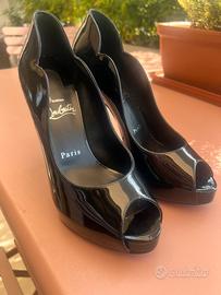 Louboutin hot chick alta tg 38 nuova mai indossata