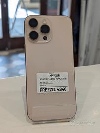 iPhone 16 Pro Max 256GB desert usato garanzia 