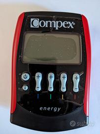 Compex Energy elettrostimolatore completo di tutto