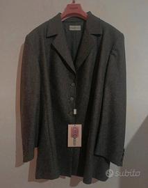 Cappotto in lana Vintage taglia 57 Made in Italy 