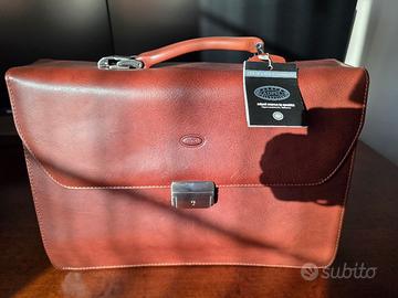 Borsa pelle Marrone adpel fatta a mano