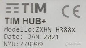 Modem Tim hub+ modello ZXHN G338X