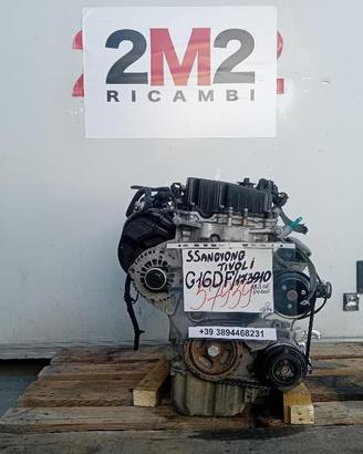 MOTORE COMPLETO SSANGYONG Tivoli Serie G16DF/17391
