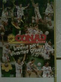 Maxiposter autografato Volley Conad 97 / 98