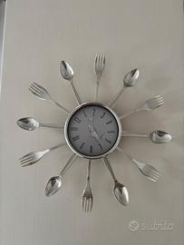 Orologio da Parete Cucina - Design Posate