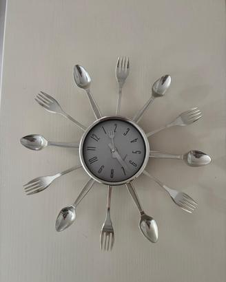 Orologio da Parete Cucina - Design Posate