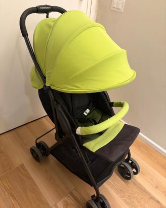 Passeggino foppapedretti ultraleggero nero/verde