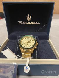 Orologio Maserati Gold