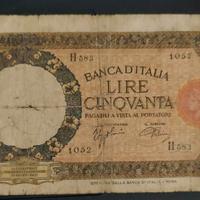 Banconote vintage italiane e estere