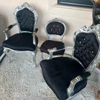 Poltrone stile barocco