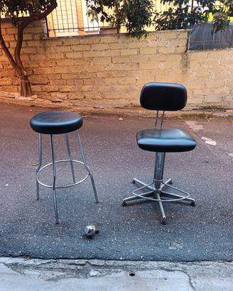 sgabello vintage 