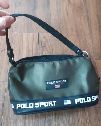 Borsa Ralph Lauren verde militare