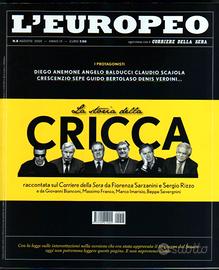 L'EUROPEO Agosto 2010: LA STORIA DELLA CRICCA