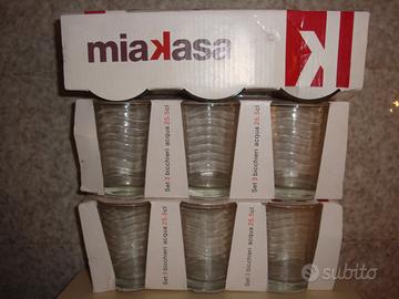 Set da N°9 Bicchieri MiaKasa 3 set da 3 da 25.5 cl