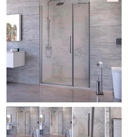 Porta doccia per nicchia 121-125