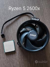 AMD Ryzen 5 2600x + Dissipatore stock