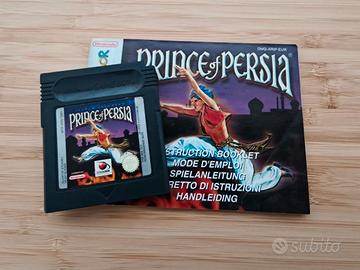 Prince of Persia Game Boy originale con libretto