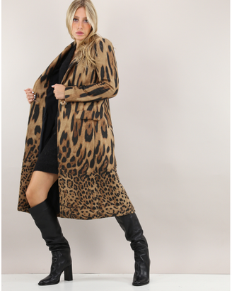 Cappotto Kocca animalier. Veste bene una tg. 42