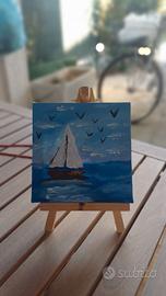 Quadro olio su tela