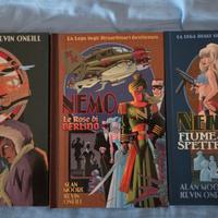 3 volumi prima edizione Nemo Alan Moore Gentleman