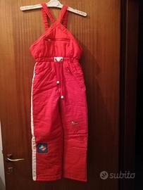 Tuta salopette sci bimbo tg 34 H cm 133, 8 anni