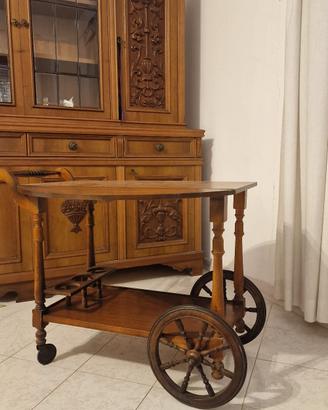 Carrello  portavivande trasformabile