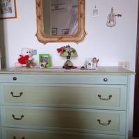 camera da letto verde