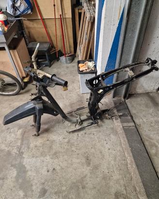 telaio con libretto piccolo Honda SH fifty scoopy 