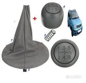 POMELLO E CUFFIA LEVA CAMBIO PER FIAT PANDA 169 DA