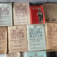 Lotto libri religiosi vintage