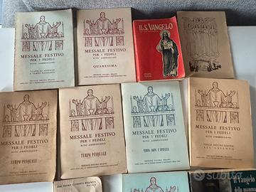 Lotto libri religiosi vintage