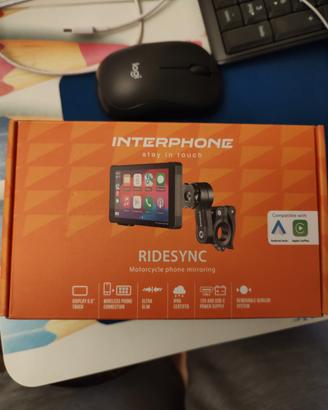 NAVIGATORE MOTO  INTERPHONE RIDESYNC