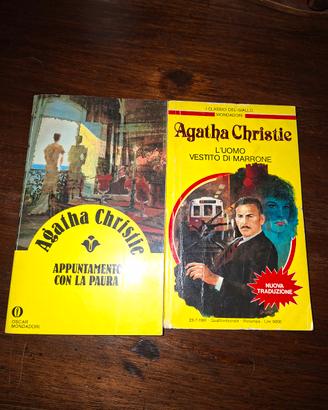 agatha christie 2 libri