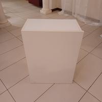 Mobiletto lavanderia  47x64x26 bianco bagno
