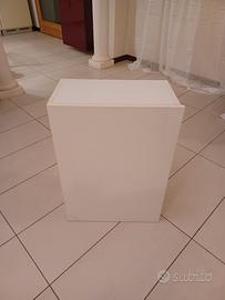 Mobiletto lavanderia  47x64x26 bianco bagno