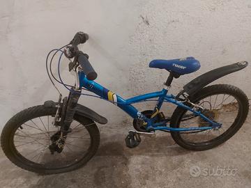 bicicletta MT BTWIN BAMBINO BLU