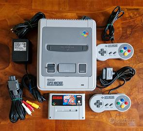 Console Super Nintendo SNES Versione Pal 