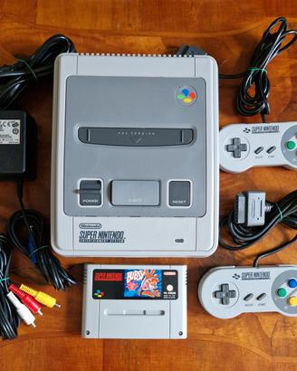 Console Super Nintendo SNES Versione Pal 