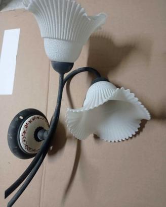 lampada a stelo  e cinque applique 