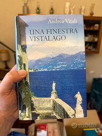 Una finestra vista lago