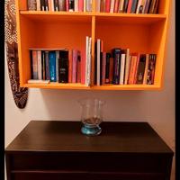 Mobile scarpiera con libreria