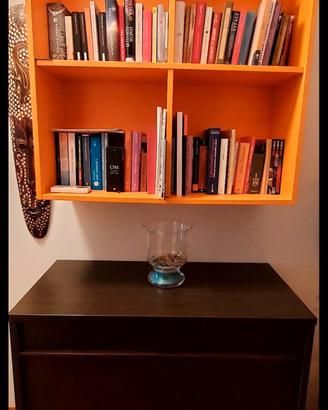 Mobile scarpiera con libreria