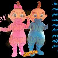 Baby shower mascotte baby