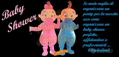 Baby shower mascotte baby