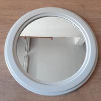 SPECCHIO SPECCHIERA BIANCO ANNI 60-70 VINTAGE