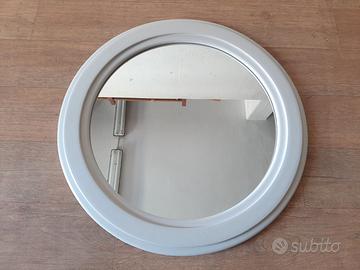 SPECCHIO SPECCHIERA BIANCO ANNI 60-70 VINTAGE