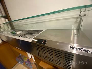 Vitrina refrigerata  porta condimenti Pizza