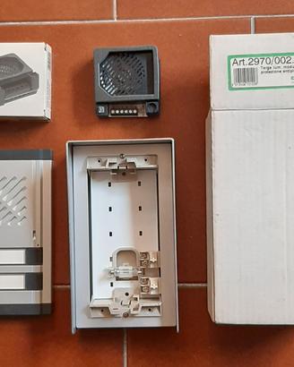 Kit per Targa Pulsantiera citofonica Urmet (Vimar)