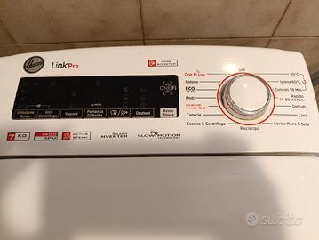 Lavatrice hoover link 7kg caricamento dall’alto